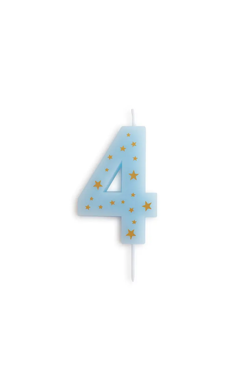 Vela nº4 Ancha Estrellas Pam Pam