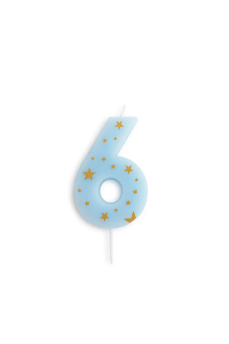 Vela nº6 Ancha Estrellas Pam Pam