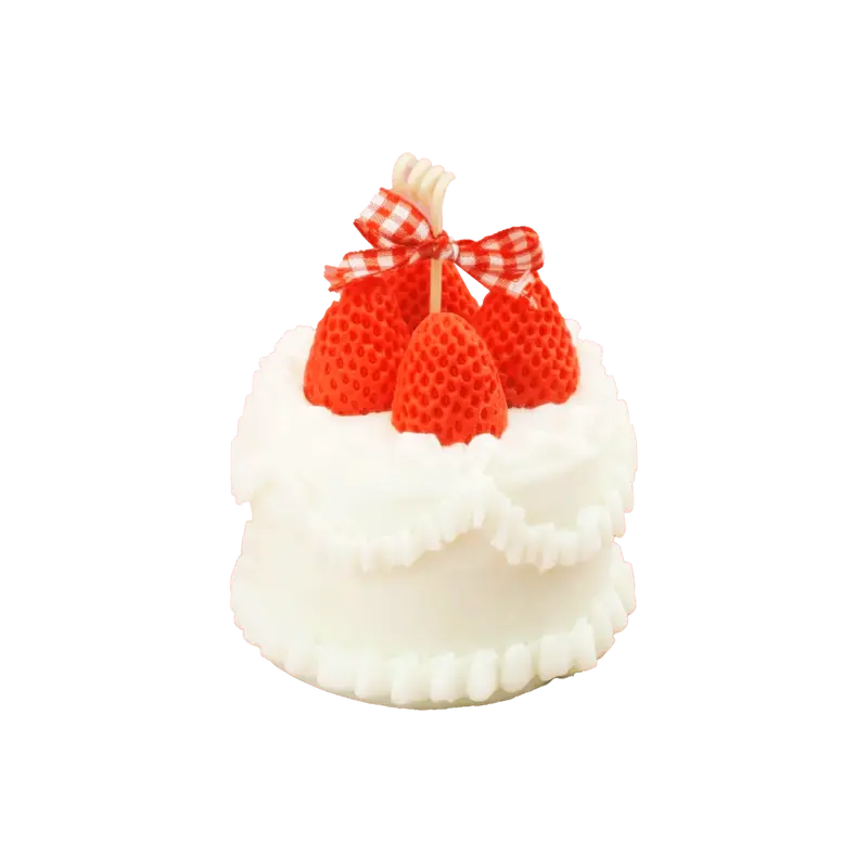 Vela Retro Strawberry Cake