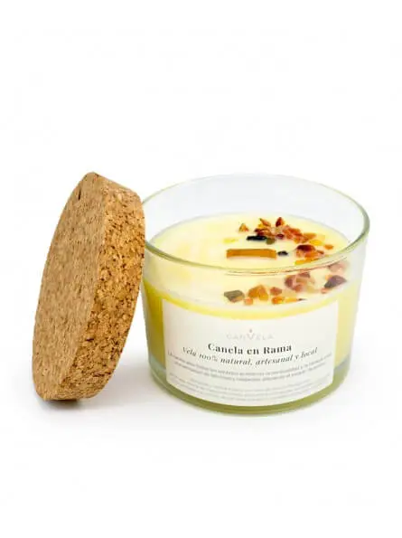 Vela vegetal perfumada Canela en rama - CanVela