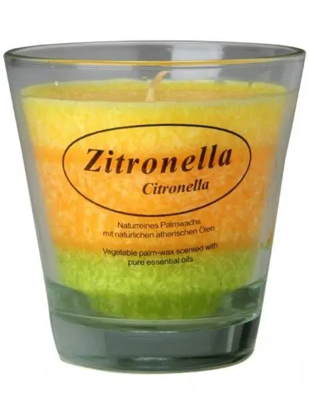 Vela vegetal perfumada Citronela - Karzenfarm