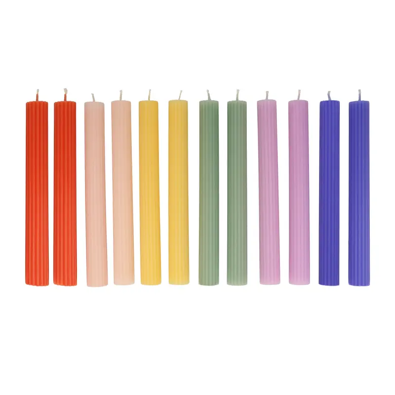 Velas arco iris