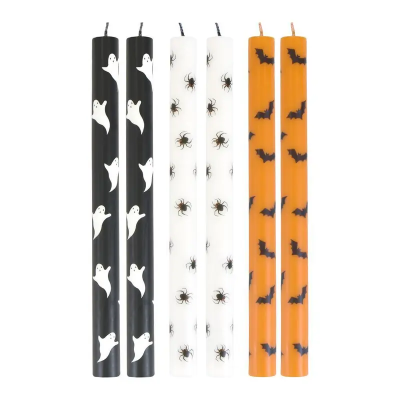 Velas Decorativas de Halloween (x6)