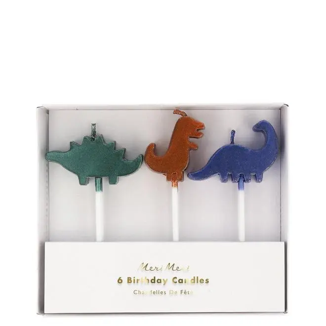 Velas dinosaurio