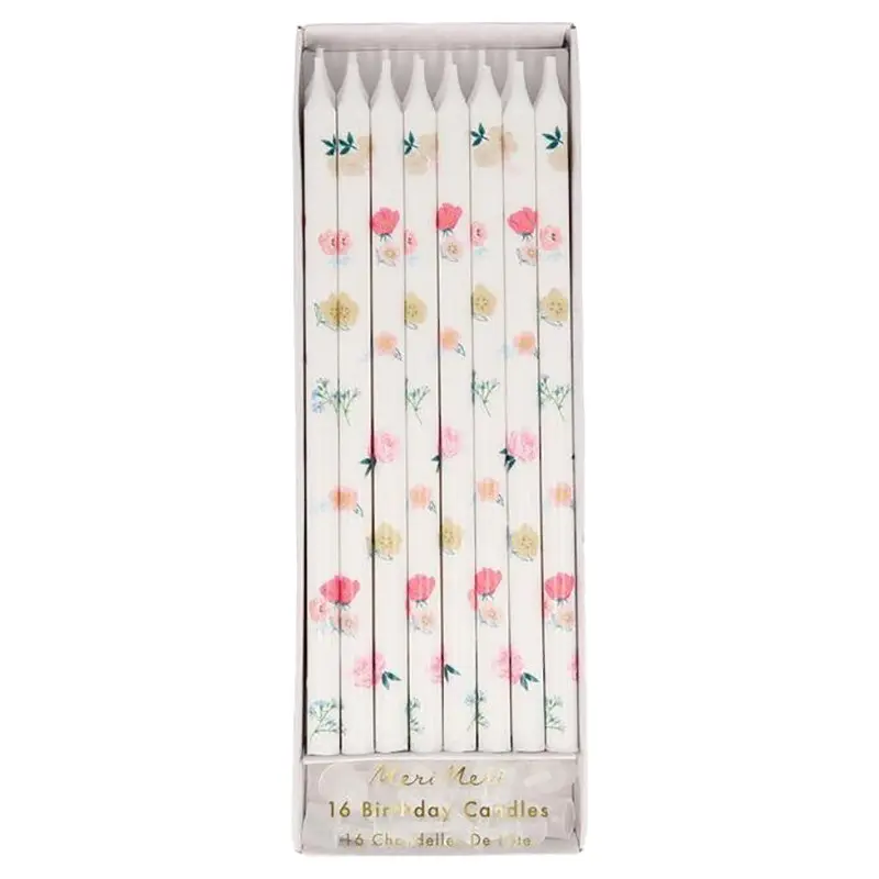 Velas flores