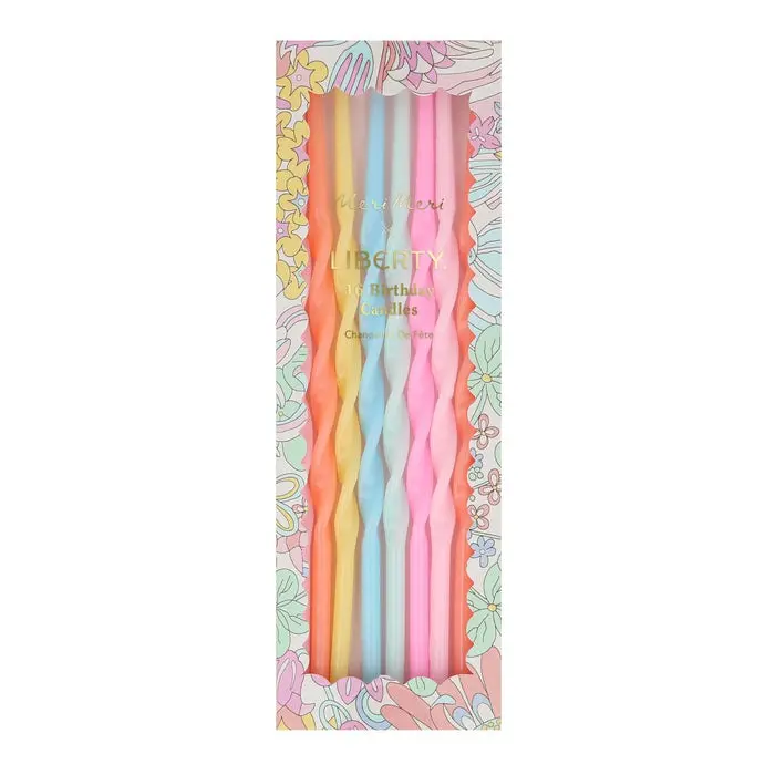 Velas onduladas Multicolor Liberty