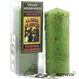 Velón Herbóreo Llama Clientes
