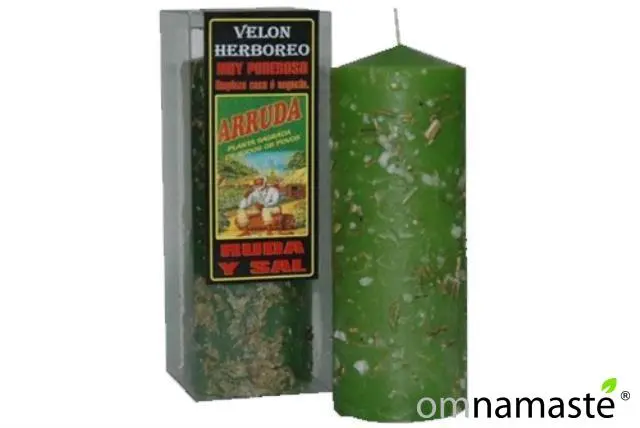 Velón Herbóreo Ruda y Sal