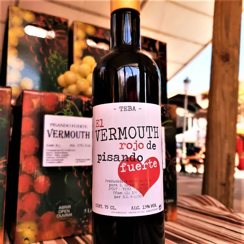 Vermouth Rojo Botella cristal 75 cl