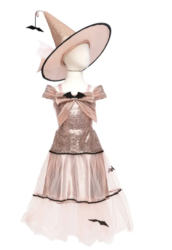 Vestido de bruja con sombrero
