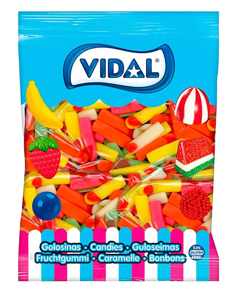 Vidal Golosinas Dedos Surtidos (Bolsa 1,5Kg)