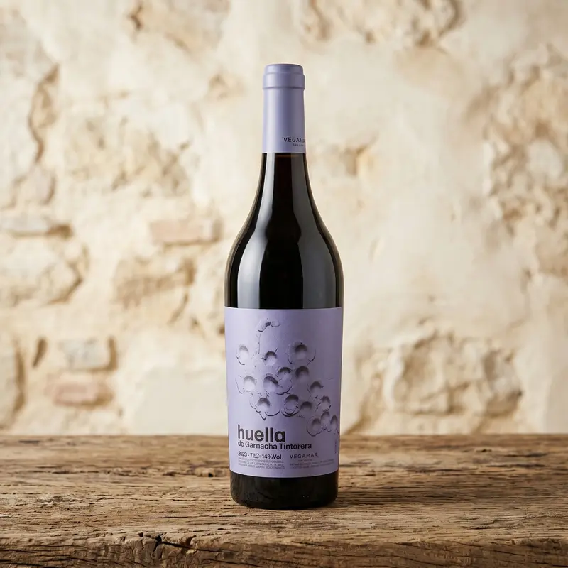 Vino tinto Huella de Garnacha Tintorera
