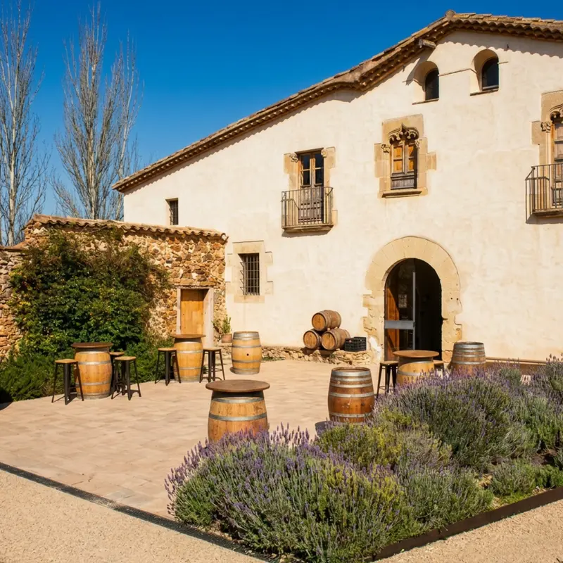Visita la única bodega urbana en una masía del siglo XVI | Barcelona