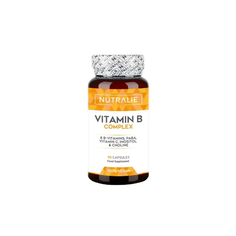 Vitamin B complex - 90 cápsulas - Nutralie