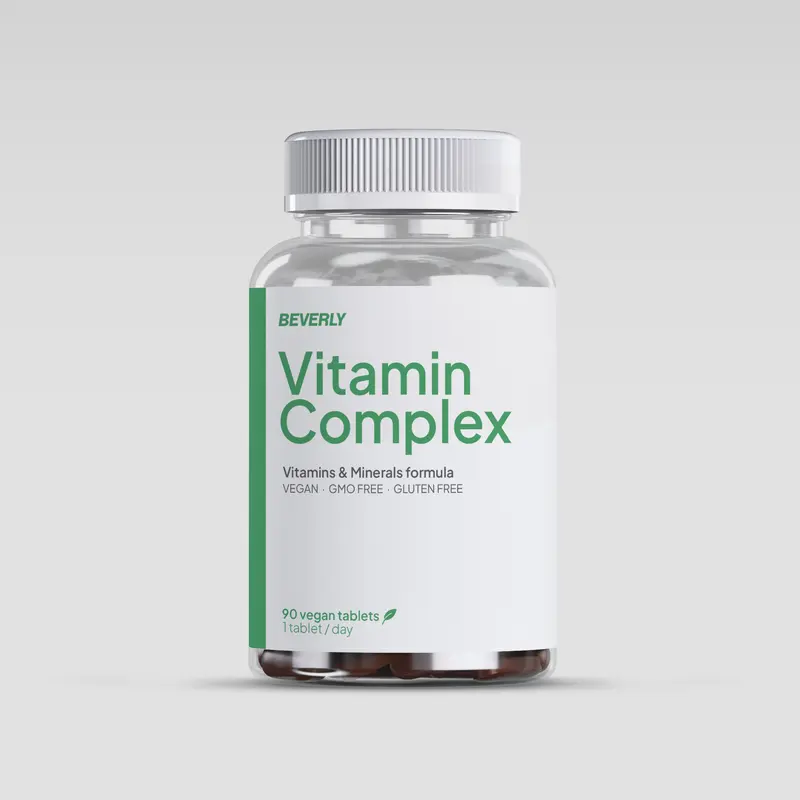 Vitamin Complex multivitamínico y mineral - 90 Caps - 90 Servicios