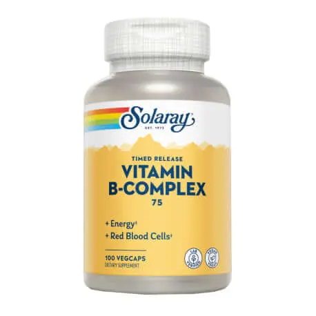 Vitamina B Complex 75 - 100 vegacápsulasc- Solaray