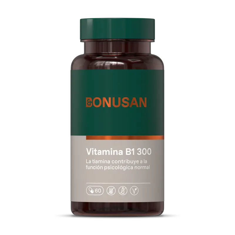 Vitamina B1 Tiamina 300 mg / 60 comp - BONUSAN