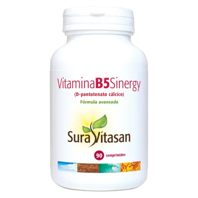 Vitamina B5 Sinergy 180 cápsulas - SURAVITASAN