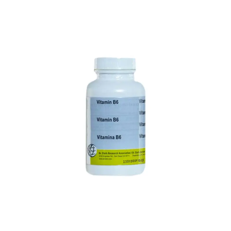 Vitamina B6, 21 mg.  250 cápsulas- HULDA CLARK