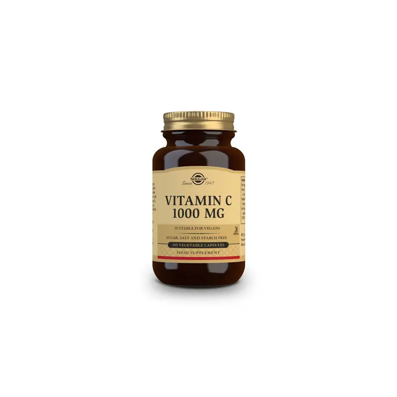 Vitamina C 1000mg - 100 vegecápsulas - Solgar