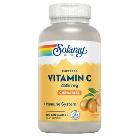 Vitamina C - 485mg masticable - Solaray
