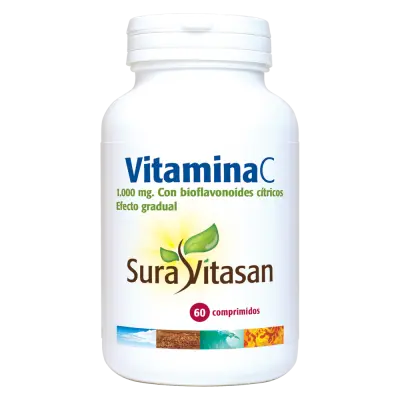 Vitamina C 60 comprimidos 1000MG - SURAVITASAN