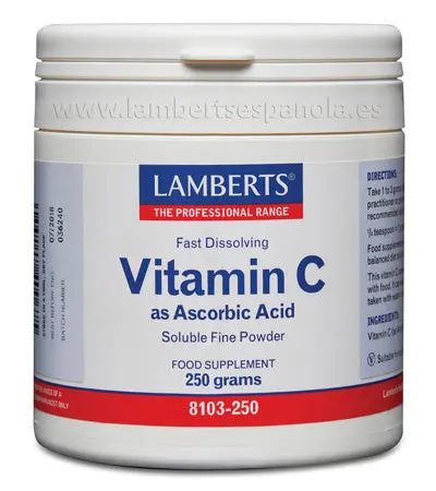 Vitamina C en forma de Ácido ascórbico