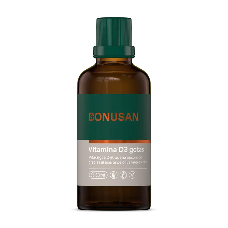 VITAMINA D3 Gotas - BONUSAN