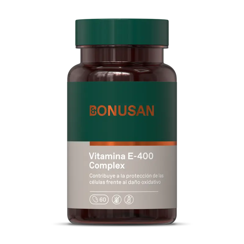 Vitamina E- 400mg Complex / 60 perlas - BONUSAN