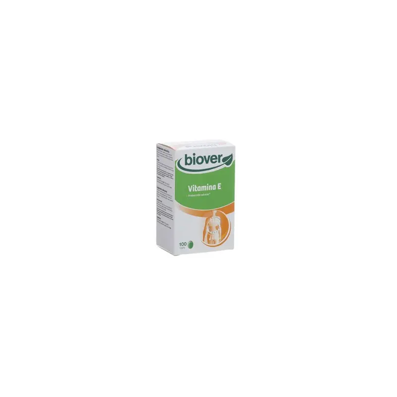 Vitamina E natural 45 IU - 100 cápsulas - Biover