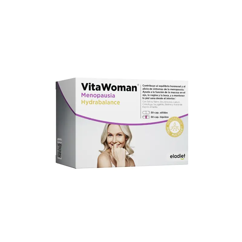 Vitawoman Menopausia Hydrabalance - 60 cápsulas - Eladiet