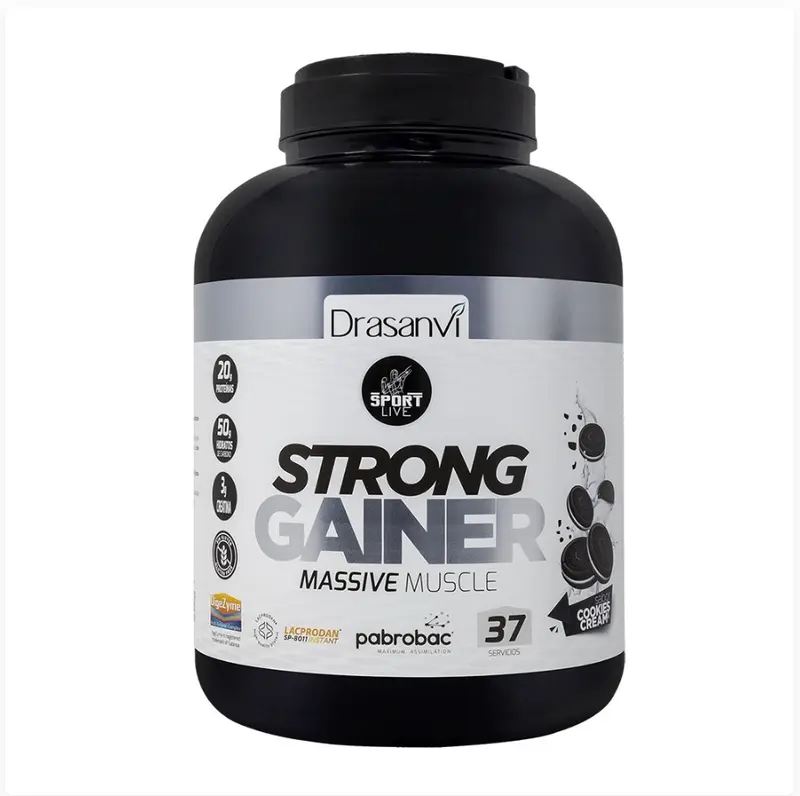 WEIGHT GAINER 3kg Cookie And Cream DRASANVI.