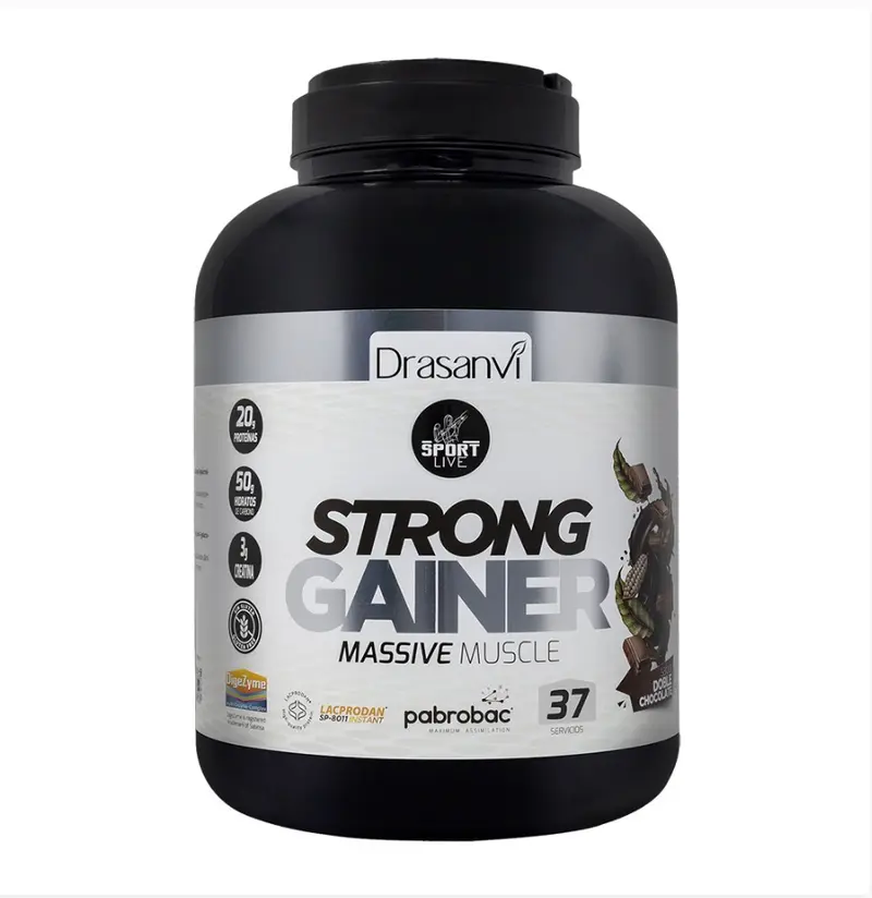 WEIGHT GAINER 3kg Doble Chocolate DRASANVI.