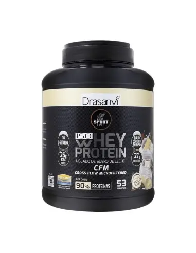 WHEY PROTEIN AISLADO CHOCOLATE BLANCO 1,6kg SPORT LIVE DRASANVI
