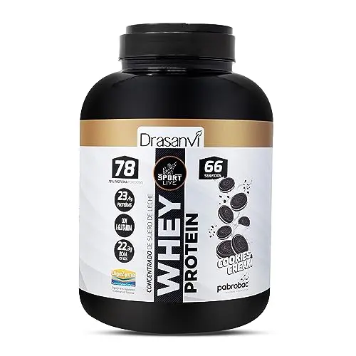 WHEY PROTEIN CONCENTRADA COOKIES CREAM 2kl SPORT LIVE DRASANVI