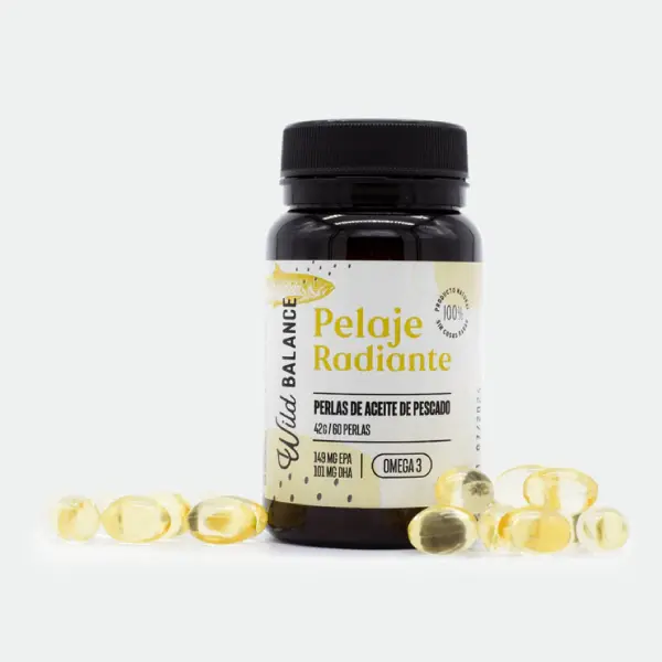 Wild Balance Omega 3 de aceite de pescado - 60 cápsulas