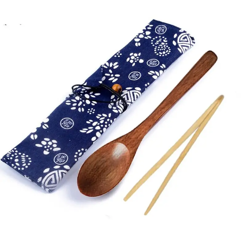 Wooden Spoon And Tweezer