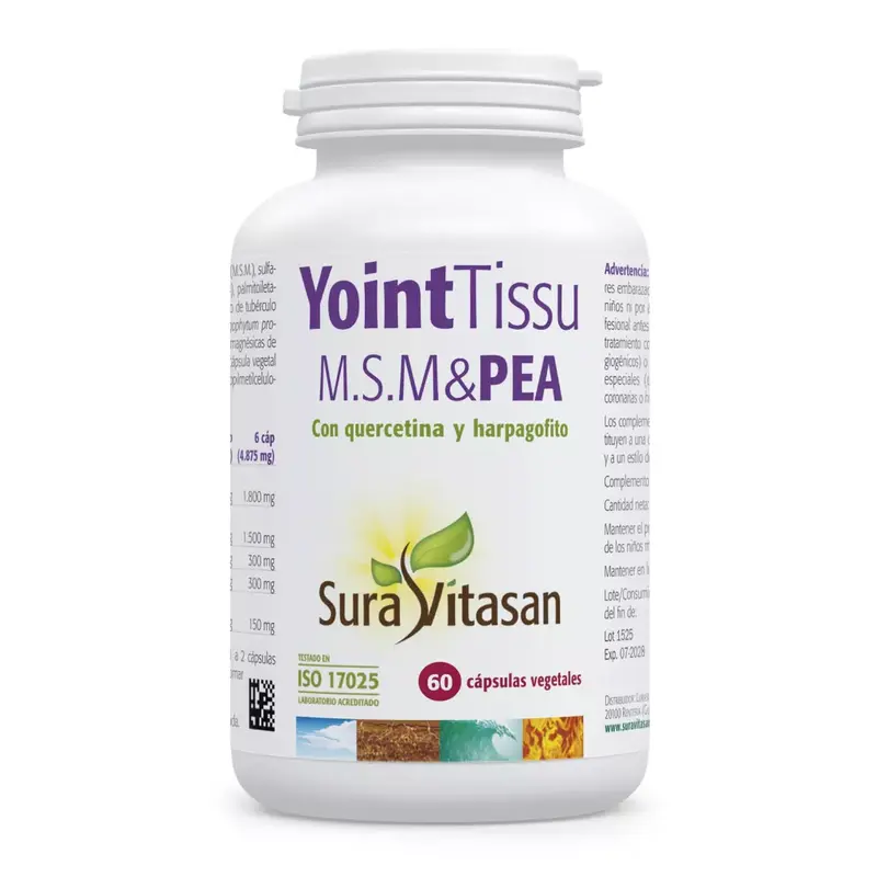 Yoint Tissu M.S.M. & PEA 60 cápsulas