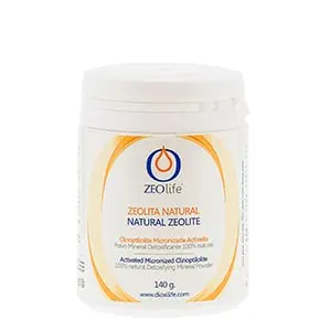 Zeolita Zeolife en polvo 140 g