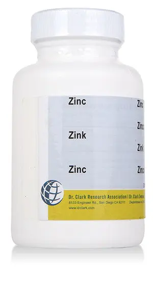Zinc (Gluconato de Zinc), 30 mg 100 cápsulas - HULDA CLARK