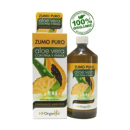 ZUMO ALOE VERA PURO PIÑA Y PAPAYA - HERBOFARM
